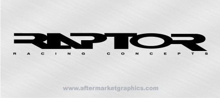 Raptor Racing Decals - Pair (2 pieces)